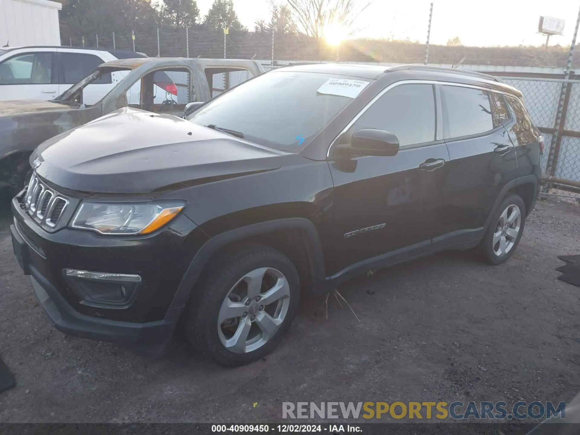 2 Photograph of a damaged car 3C4NJCBB4MT502201 JEEP COMPASS 2021