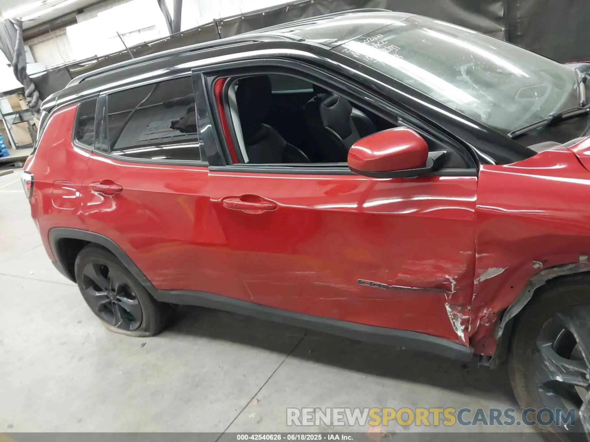 12 Photograph of a damaged car 3C4NJCBB4MT587363 JEEP COMPASS 2021
