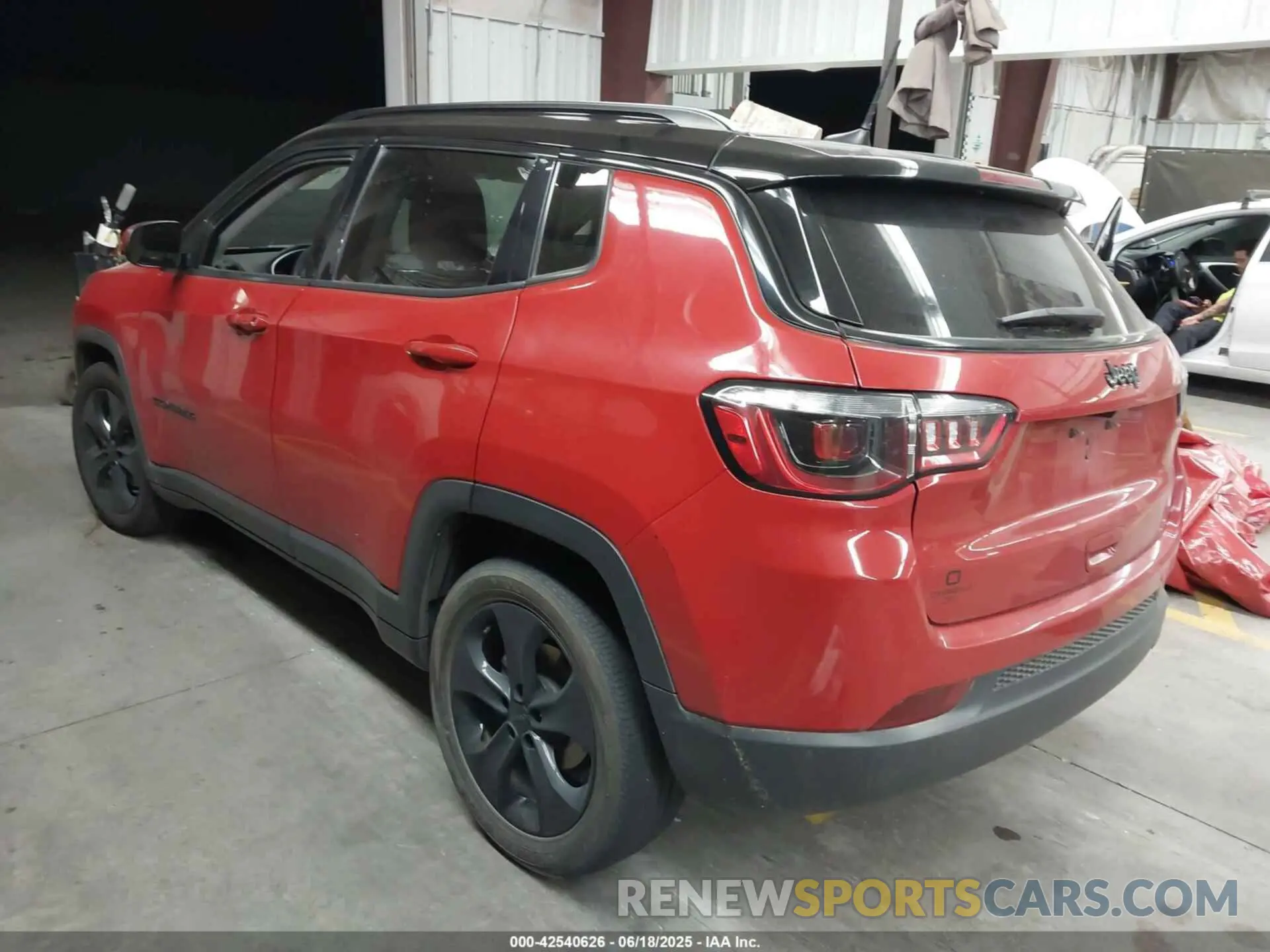 3 Photograph of a damaged car 3C4NJCBB4MT587363 JEEP COMPASS 2021