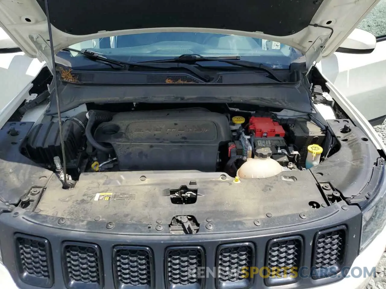 12 Photograph of a damaged car 3C4NJCBB4MT587380 JEEP COMPASS 2021