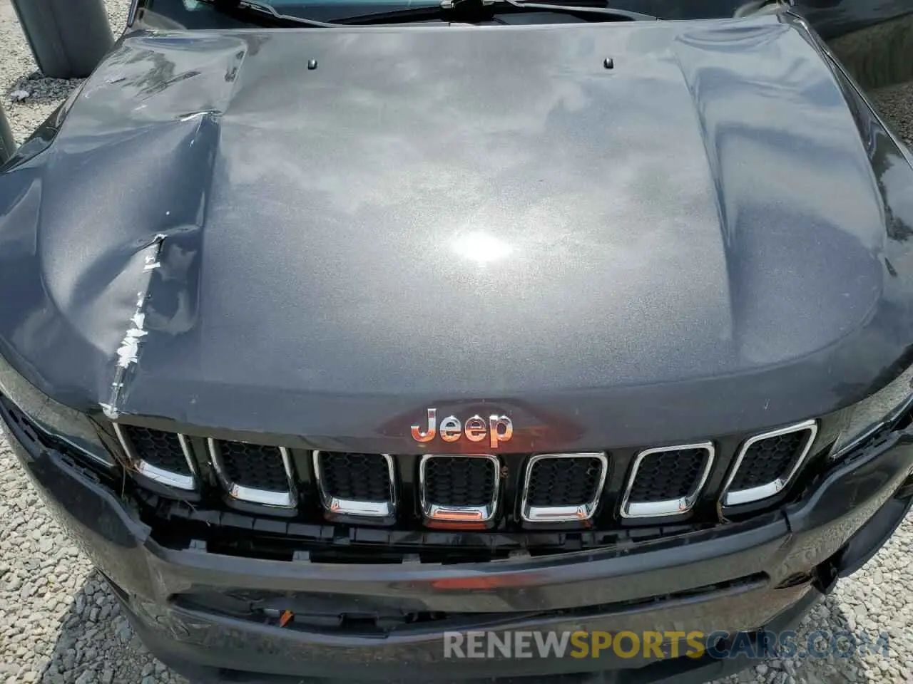12 Photograph of a damaged car 3C4NJCBB4MT604629 JEEP COMPASS 2021
