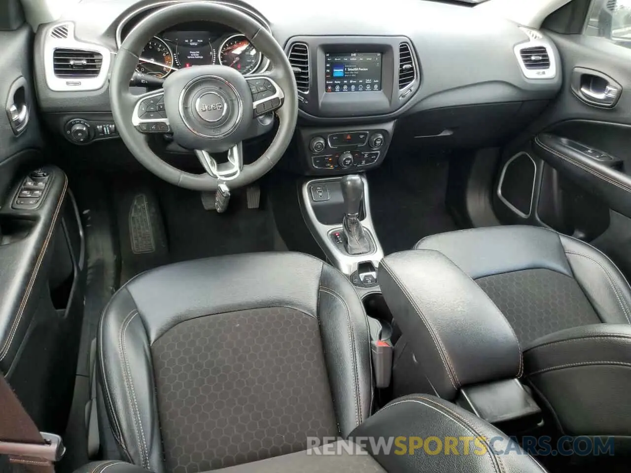 8 Photograph of a damaged car 3C4NJCBB4MT604629 JEEP COMPASS 2021
