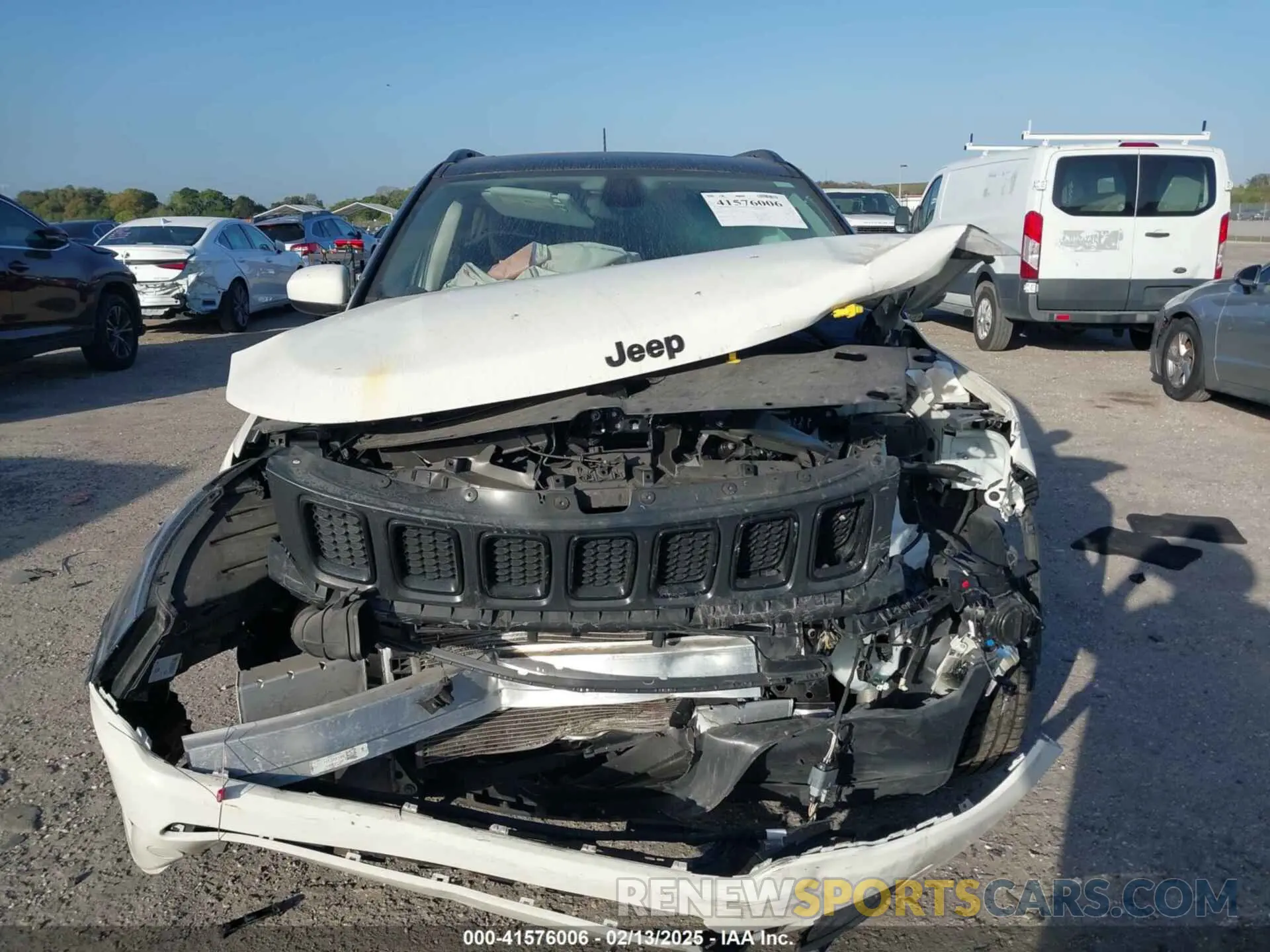 11 Photograph of a damaged car 3C4NJCBB5MT502126 JEEP COMPASS 2021