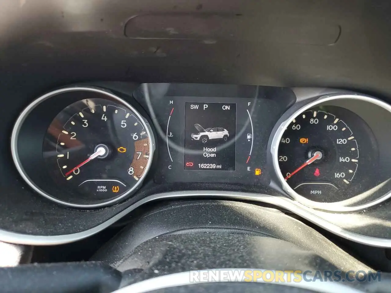 9 Photograph of a damaged car 3C4NJCBB5MT505916 JEEP COMPASS 2021