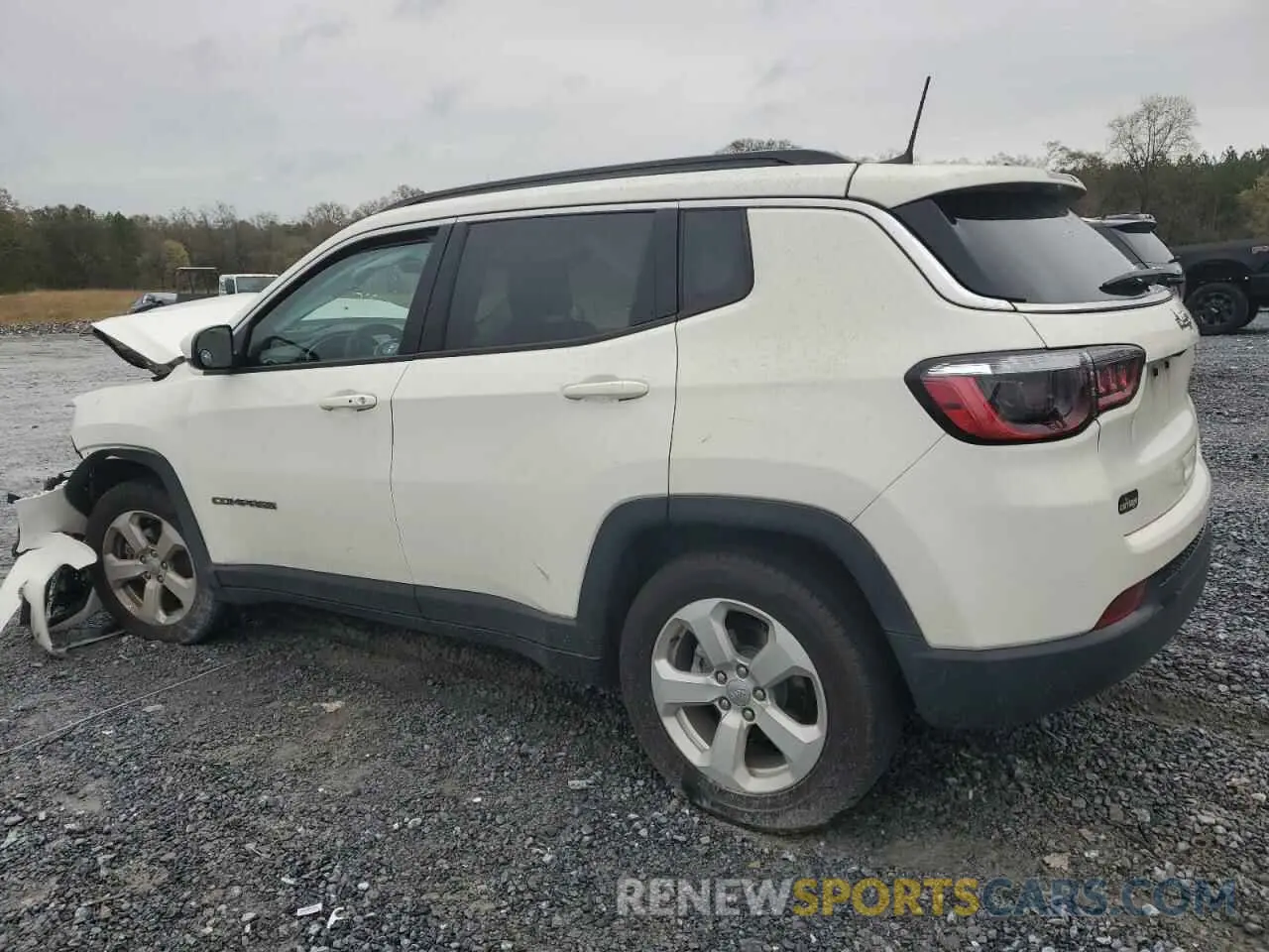 2 Photograph of a damaged car 3C4NJCBB5MT507990 JEEP COMPASS 2021