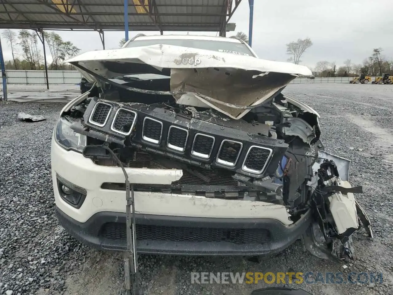 5 Photograph of a damaged car 3C4NJCBB5MT507990 JEEP COMPASS 2021