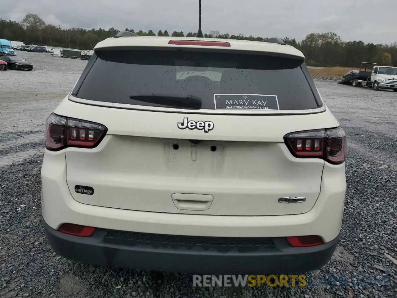 6 Photograph of a damaged car 3C4NJCBB5MT507990 JEEP COMPASS 2021