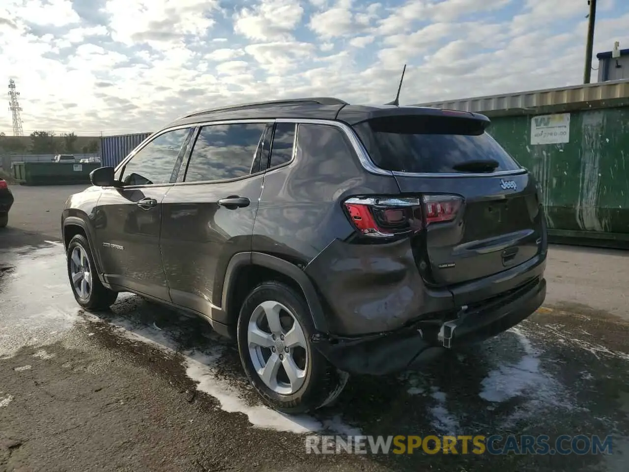 2 Photograph of a damaged car 3C4NJCBB5MT560012 JEEP COMPASS 2021