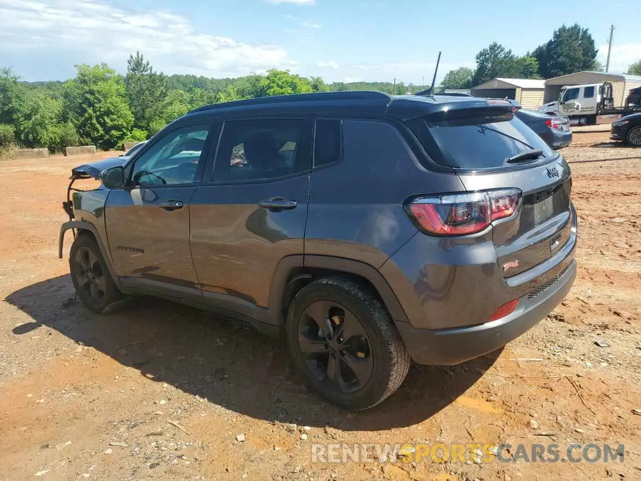 2 Photograph of a damaged car 3C4NJCBB5MT571365 JEEP COMPASS 2021