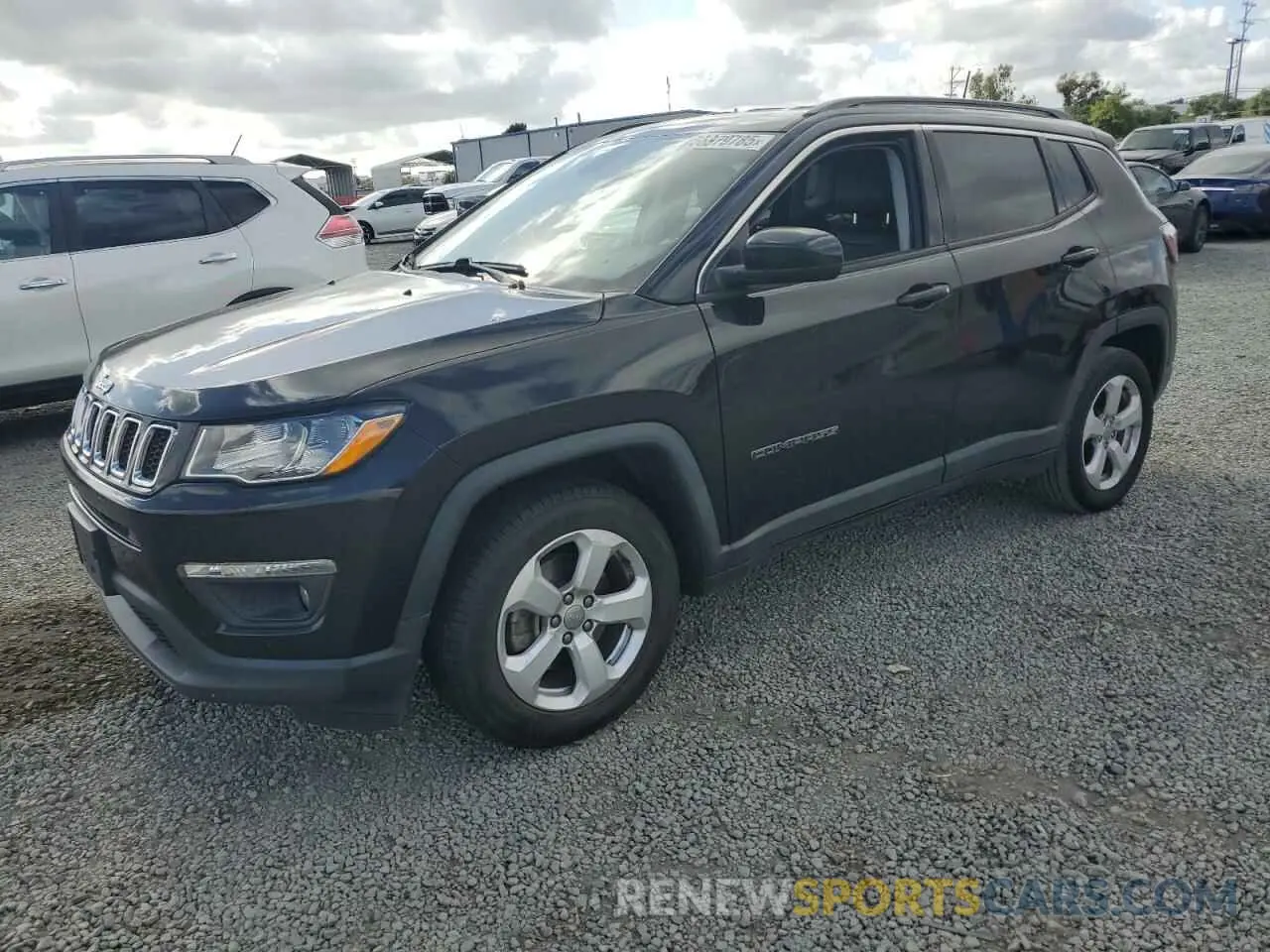 1 Photograph of a damaged car 3C4NJCBB6MT507917 JEEP COMPASS 2021