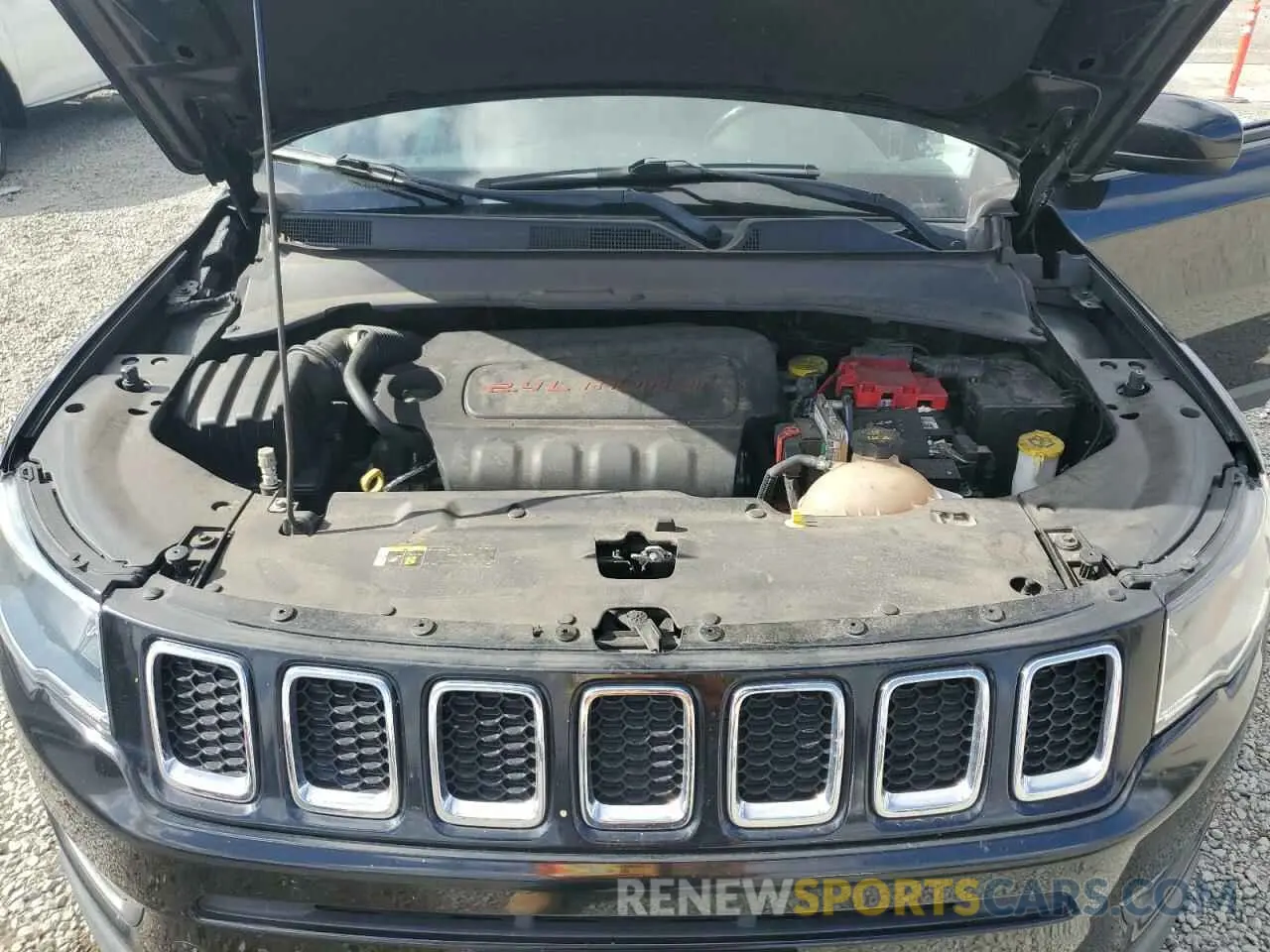 12 Photograph of a damaged car 3C4NJCBB6MT507917 JEEP COMPASS 2021