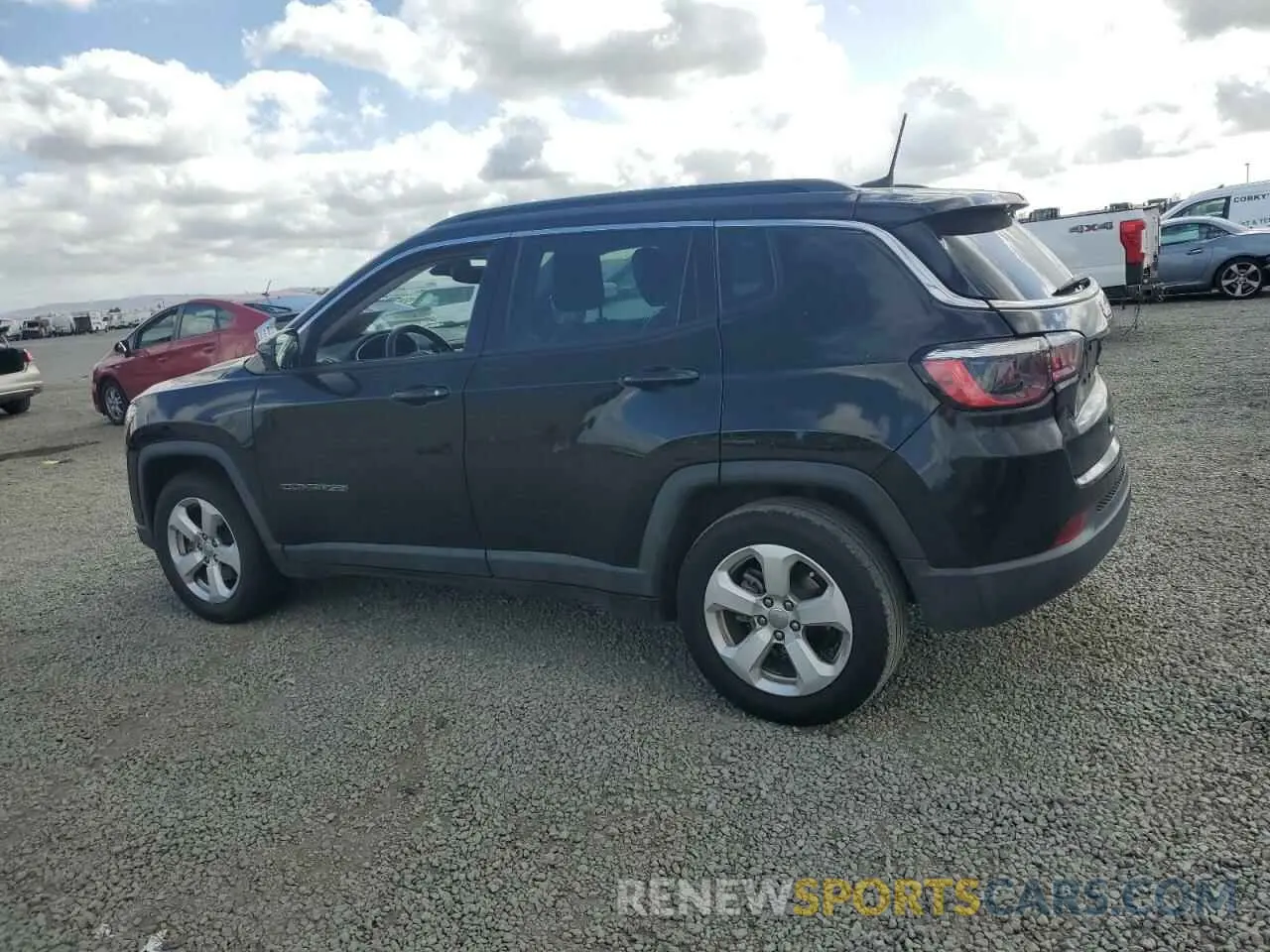 2 Photograph of a damaged car 3C4NJCBB6MT507917 JEEP COMPASS 2021