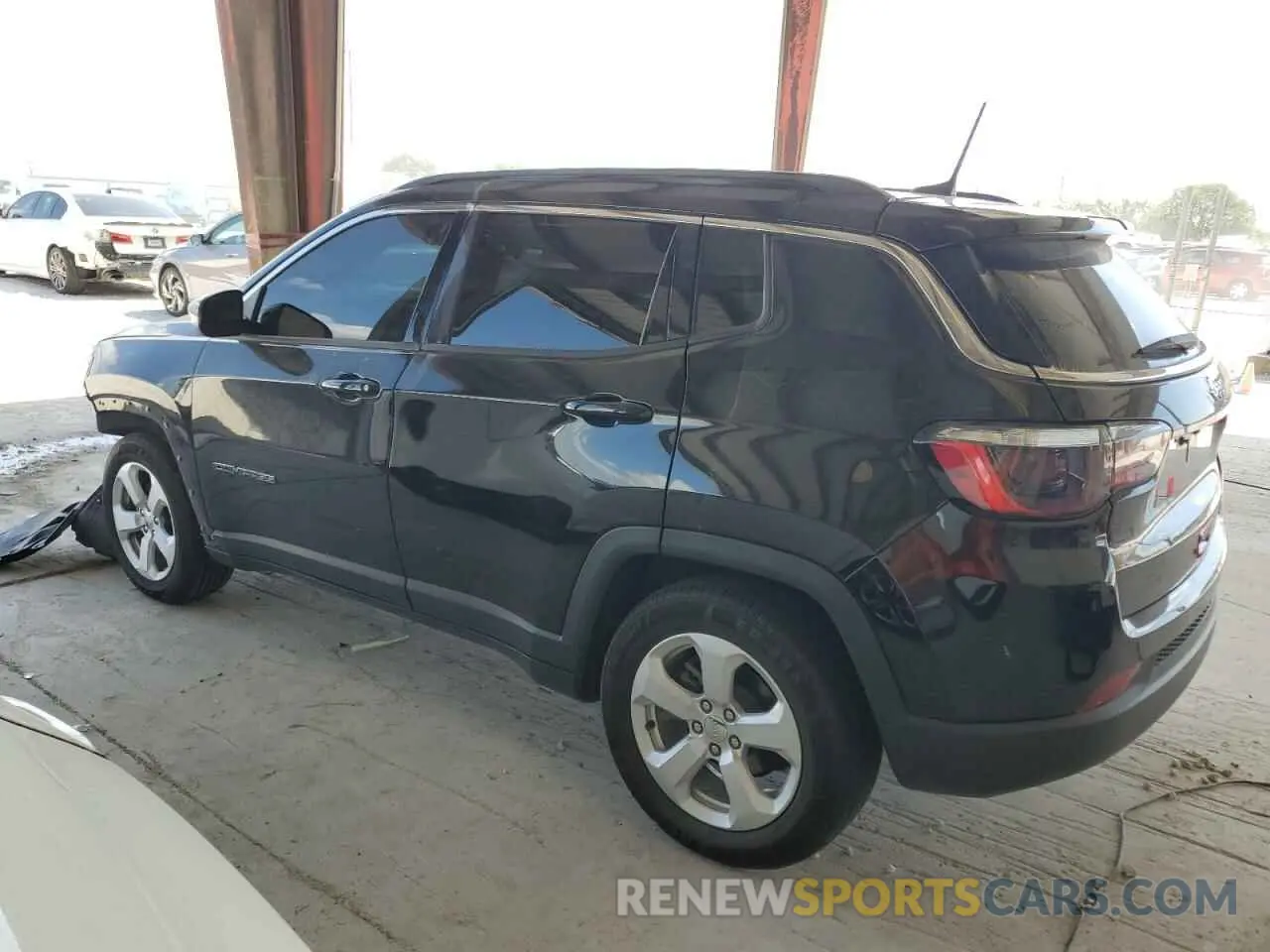 2 Photograph of a damaged car 3C4NJCBB6MT552825 JEEP COMPASS 2021