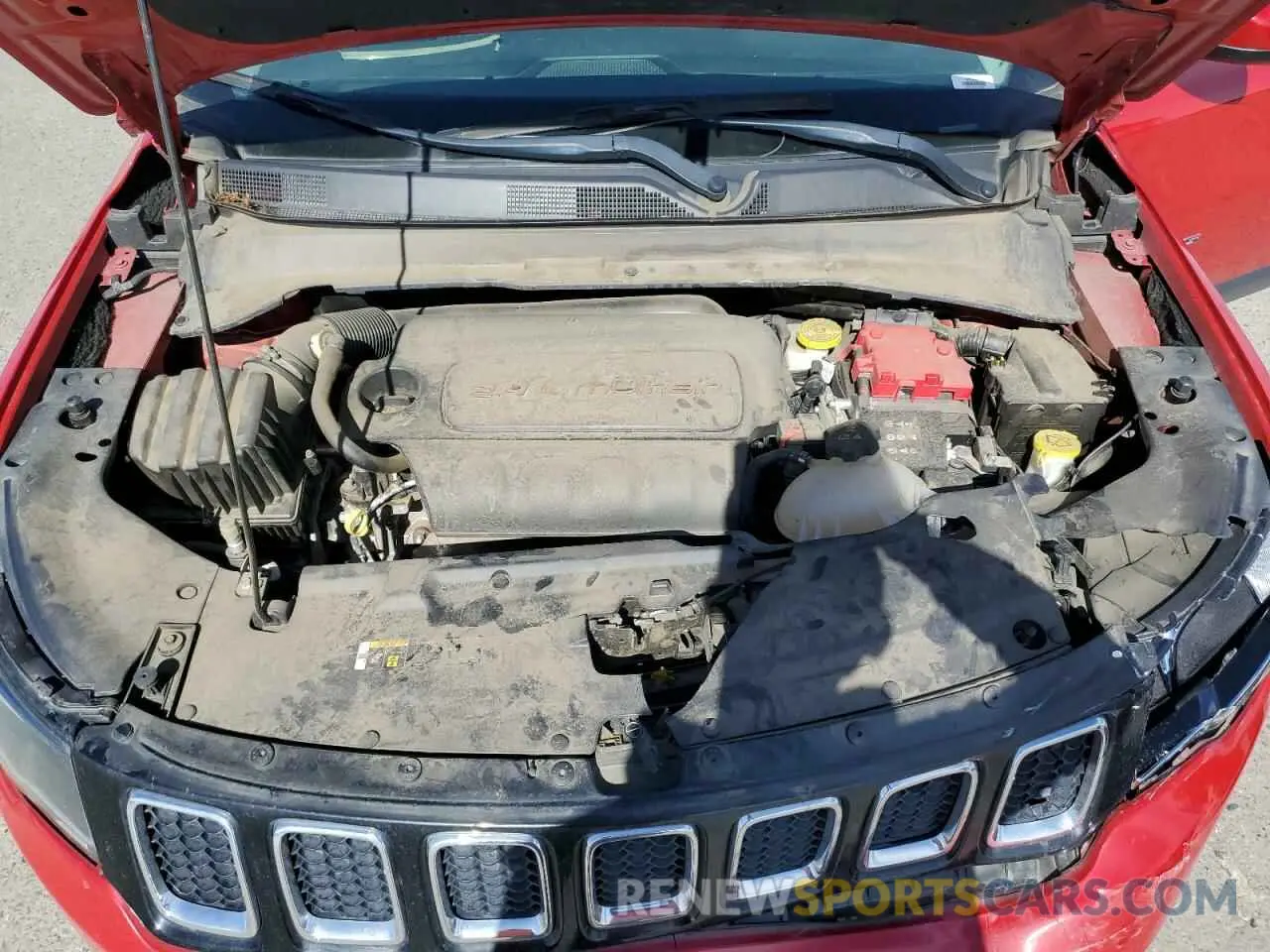 12 Photograph of a damaged car 3C4NJCBB6MT553134 JEEP COMPASS 2021