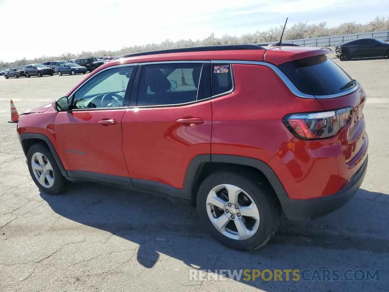 2 Photograph of a damaged car 3C4NJCBB6MT553134 JEEP COMPASS 2021