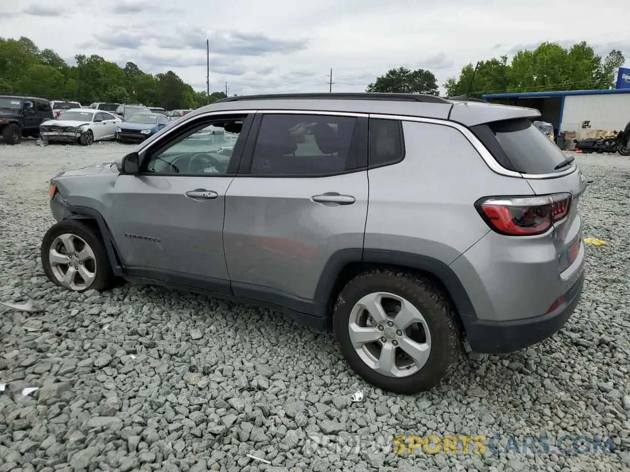 2 Photograph of a damaged car 3C4NJCBB6MT580804 JEEP COMPASS 2021