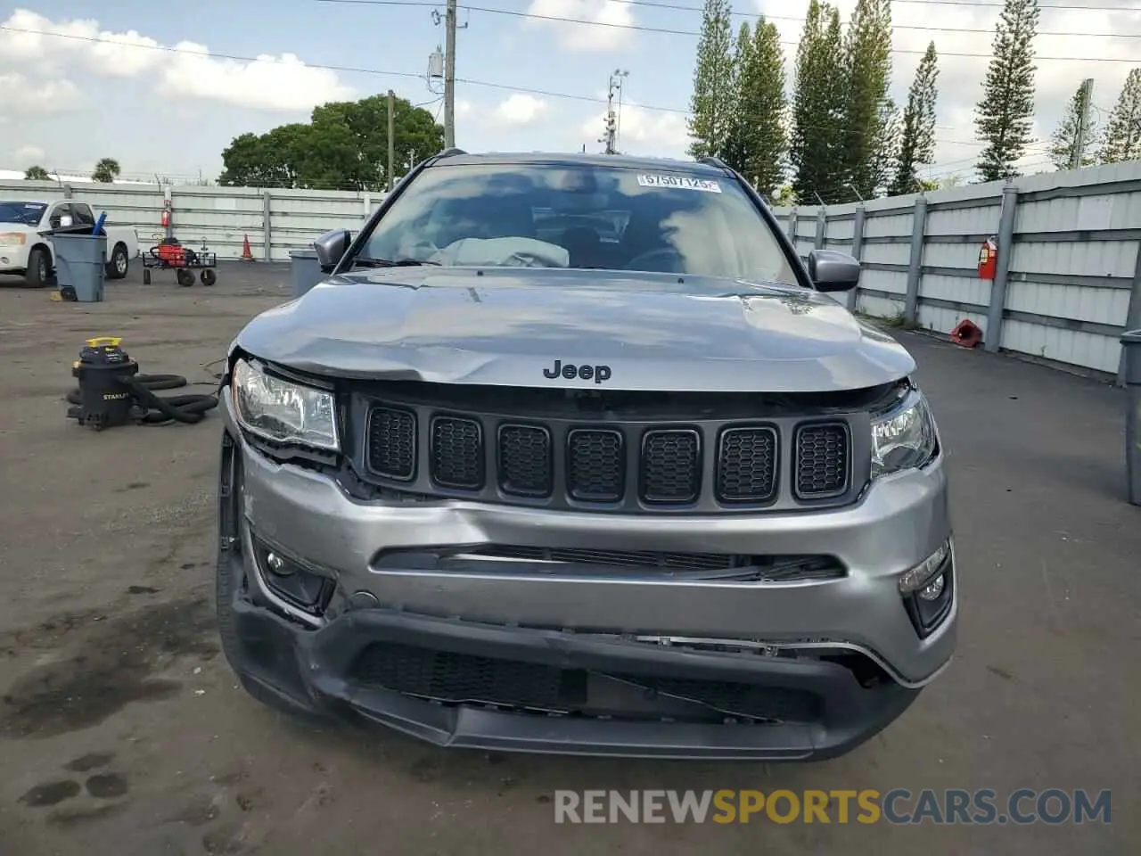 5 Photograph of a damaged car 3C4NJCBB7MT509188 JEEP COMPASS 2021
