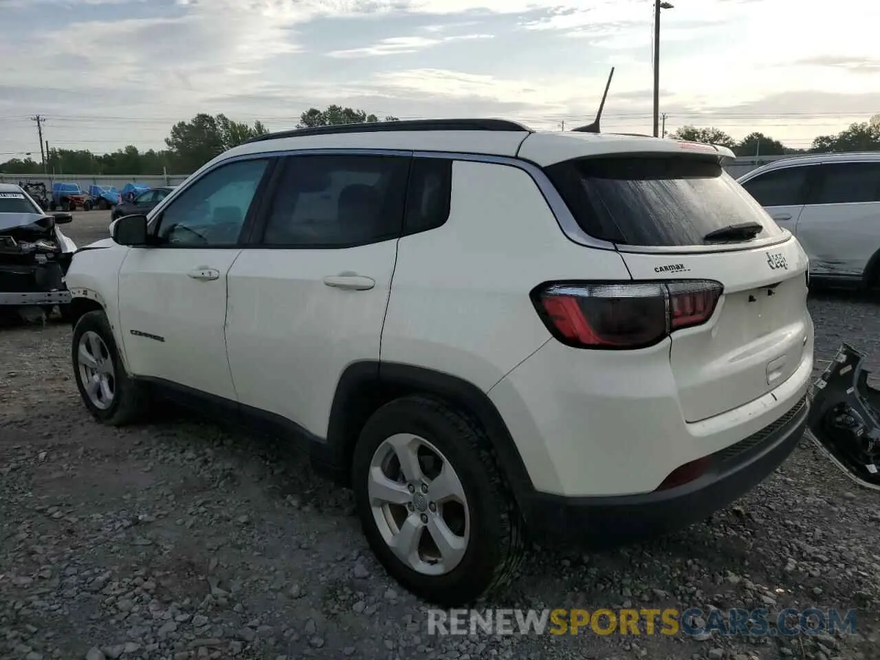 2 Photograph of a damaged car 3C4NJCBB7MT510051 JEEP COMPASS 2021