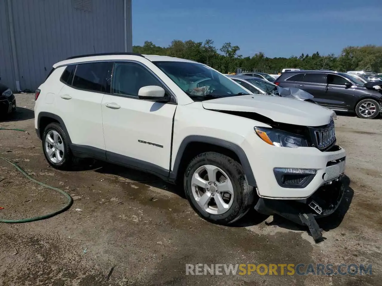4 Photograph of a damaged car 3C4NJCBB7MT510177 JEEP COMPASS 2021