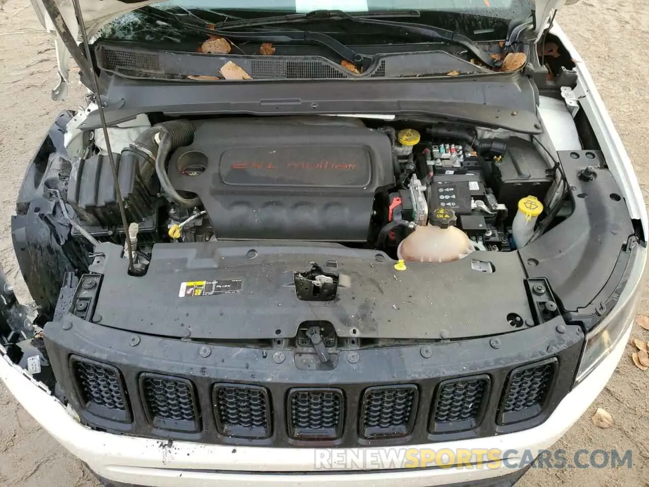 12 Photograph of a damaged car 3C4NJCBB7MT560884 JEEP COMPASS 2021