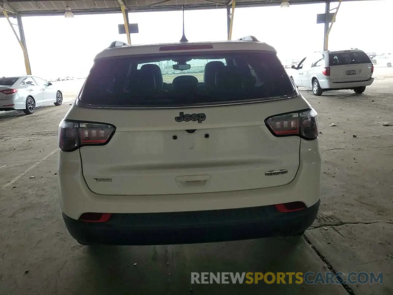 7 Photograph of a damaged car 3C4NJCBB7MT571349 JEEP COMPASS 2021