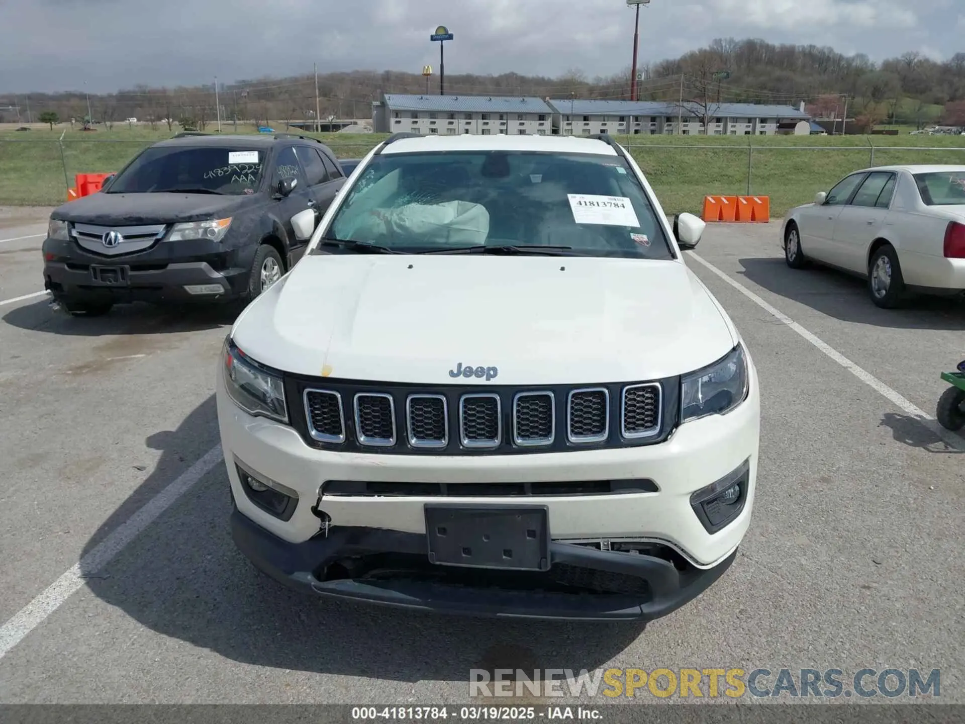 12 Photograph of a damaged car 3C4NJCBB7MT580777 JEEP COMPASS 2021