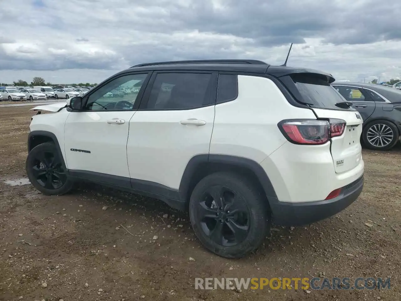 2 Photograph of a damaged car 3C4NJCBB8MT527330 JEEP COMPASS 2021