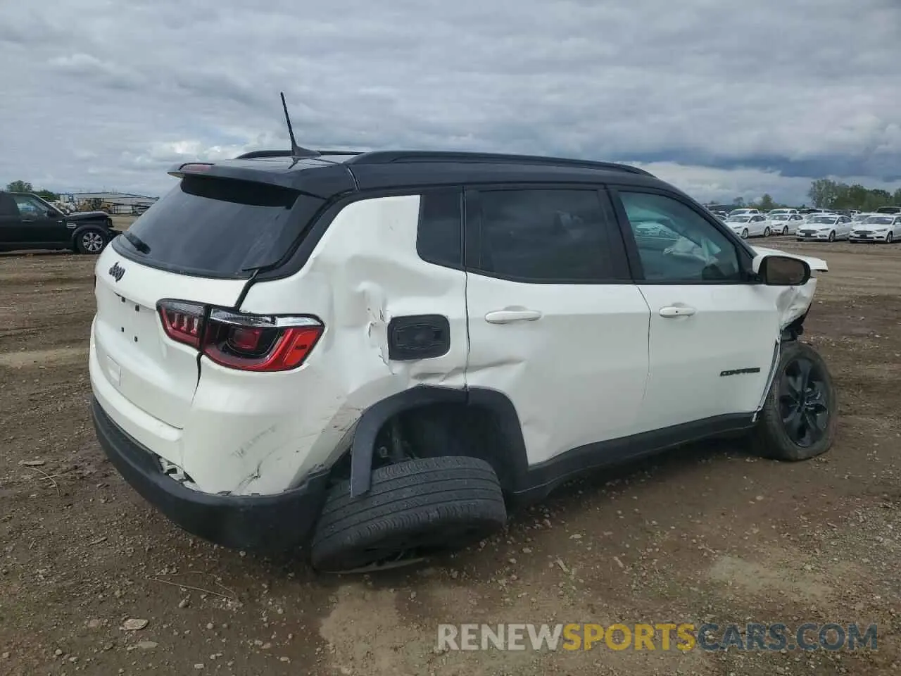 3 Photograph of a damaged car 3C4NJCBB8MT527330 JEEP COMPASS 2021