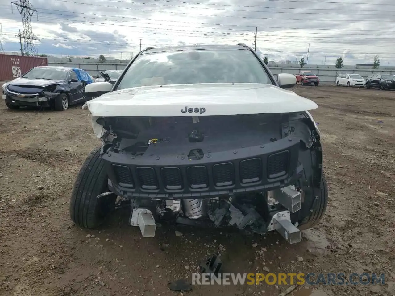 5 Photograph of a damaged car 3C4NJCBB8MT527330 JEEP COMPASS 2021