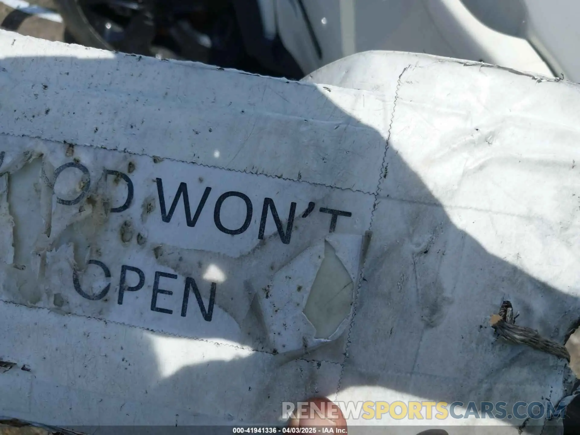 10 Photograph of a damaged car 3C4NJCBB8MT531586 JEEP COMPASS 2021