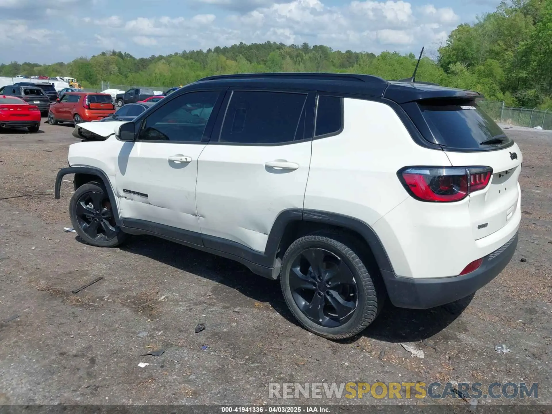 3 Photograph of a damaged car 3C4NJCBB8MT531586 JEEP COMPASS 2021
