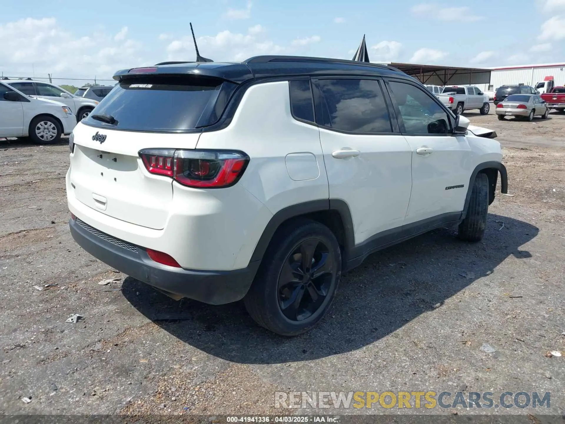 4 Photograph of a damaged car 3C4NJCBB8MT531586 JEEP COMPASS 2021