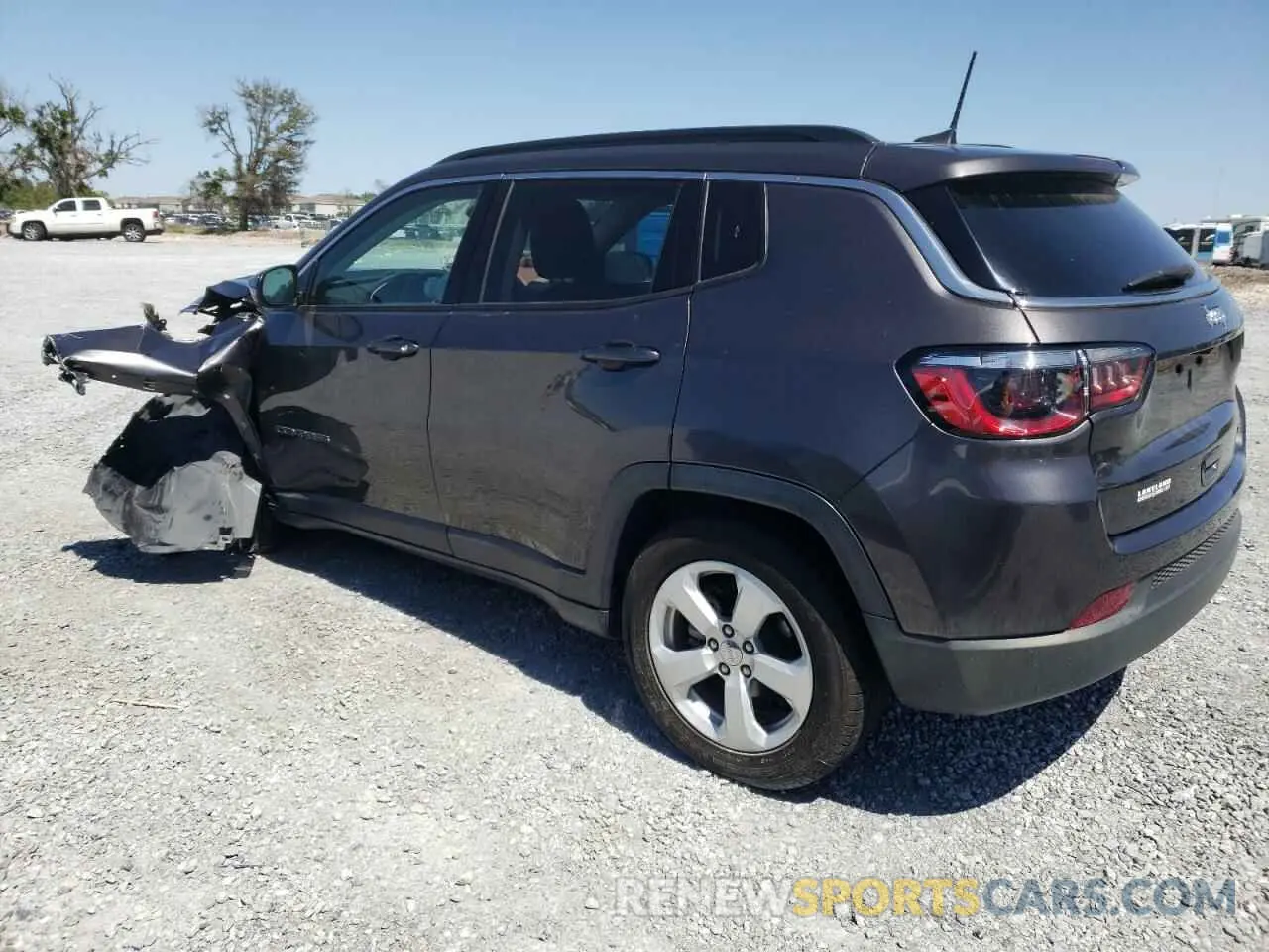 2 Photograph of a damaged car 3C4NJCBB8MT604603 JEEP COMPASS 2021