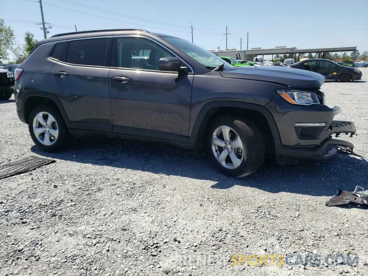 4 Photograph of a damaged car 3C4NJCBB8MT604603 JEEP COMPASS 2021