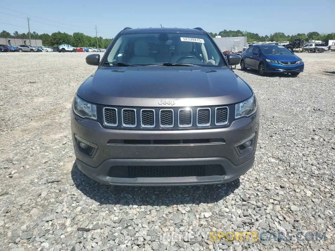 5 Photograph of a damaged car 3C4NJCBB9MT538952 JEEP COMPASS 2021