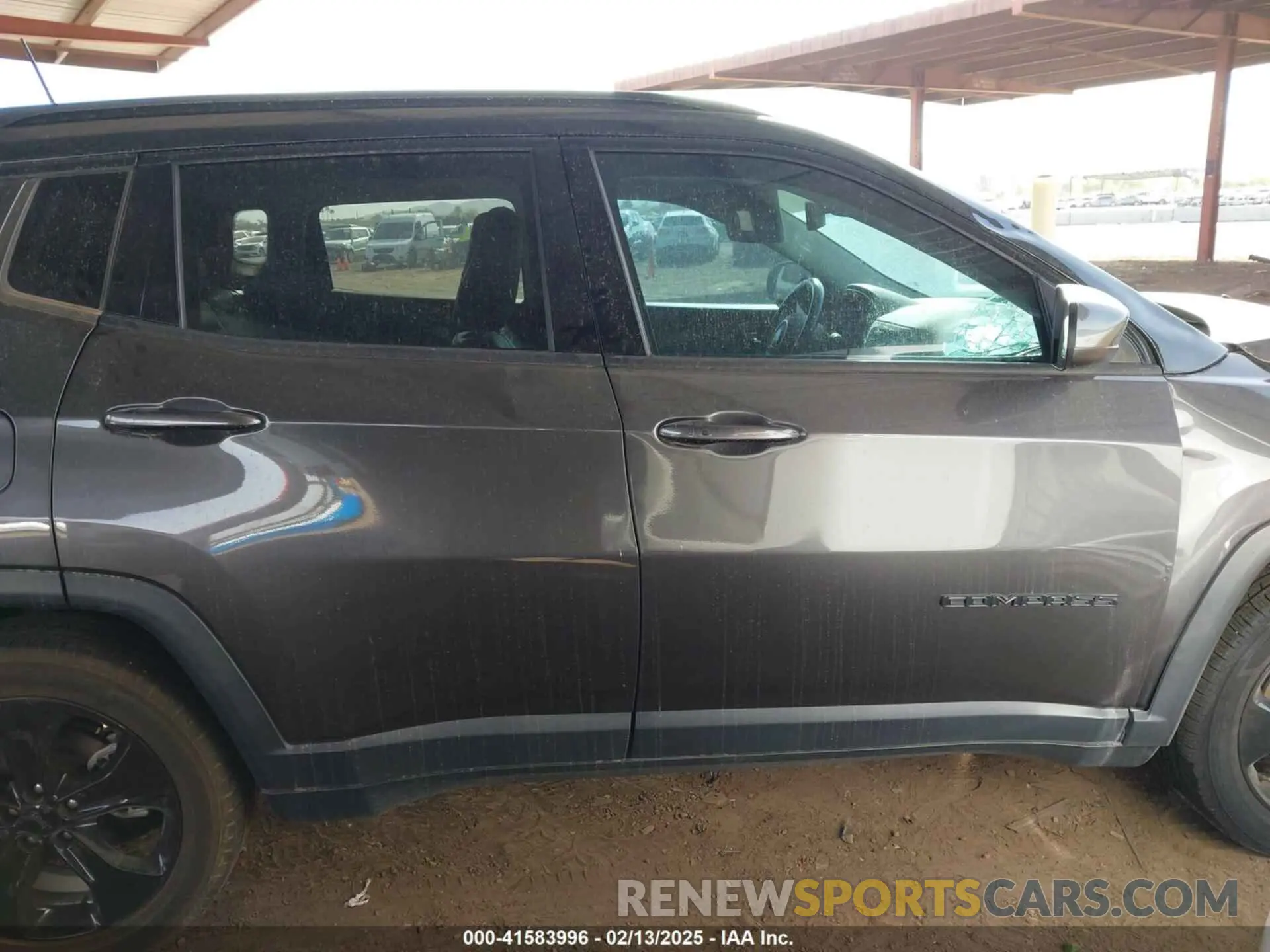 13 Photograph of a damaged car 3C4NJCBB9MT560370 JEEP COMPASS 2021