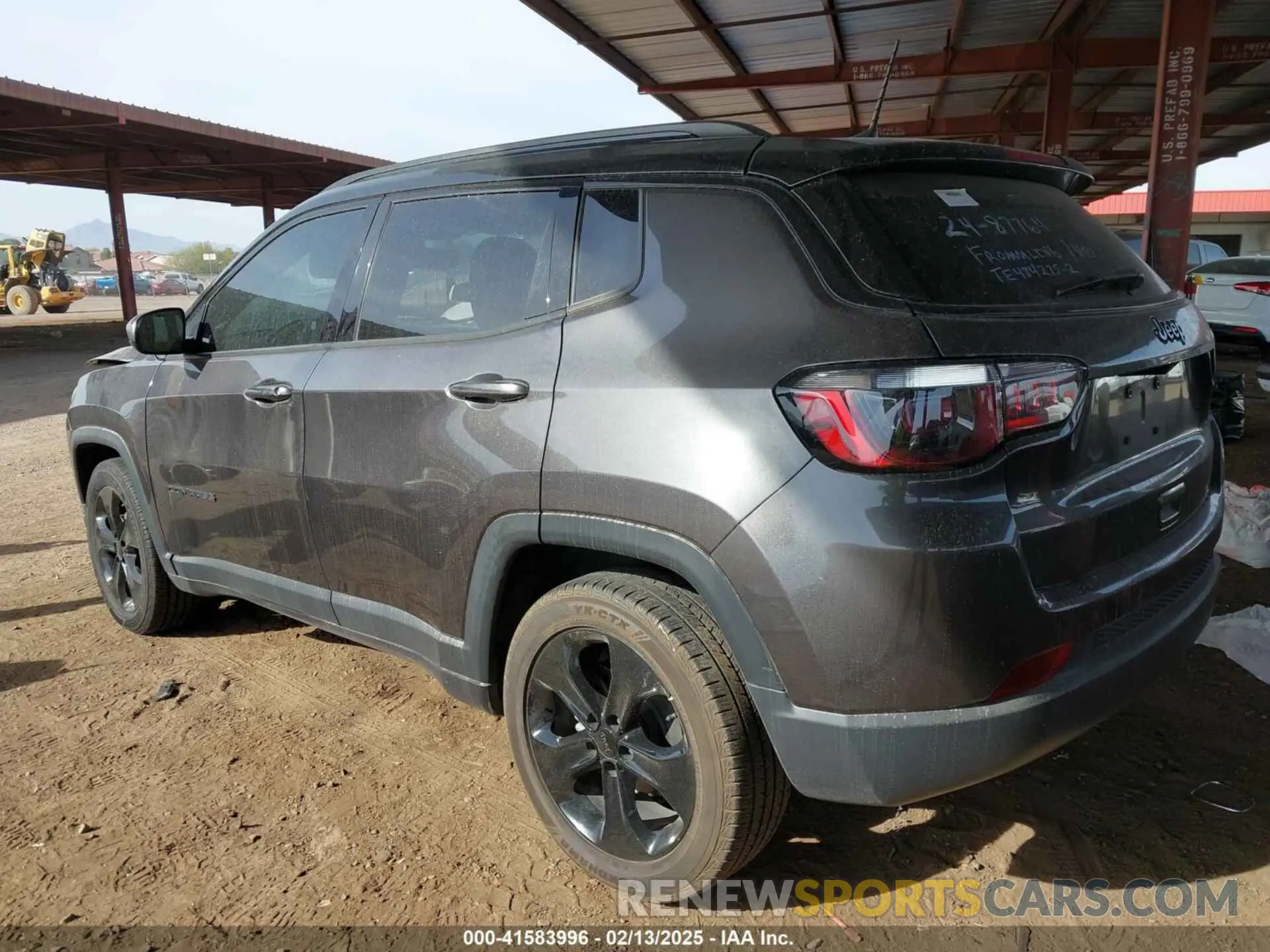 3 Photograph of a damaged car 3C4NJCBB9MT560370 JEEP COMPASS 2021