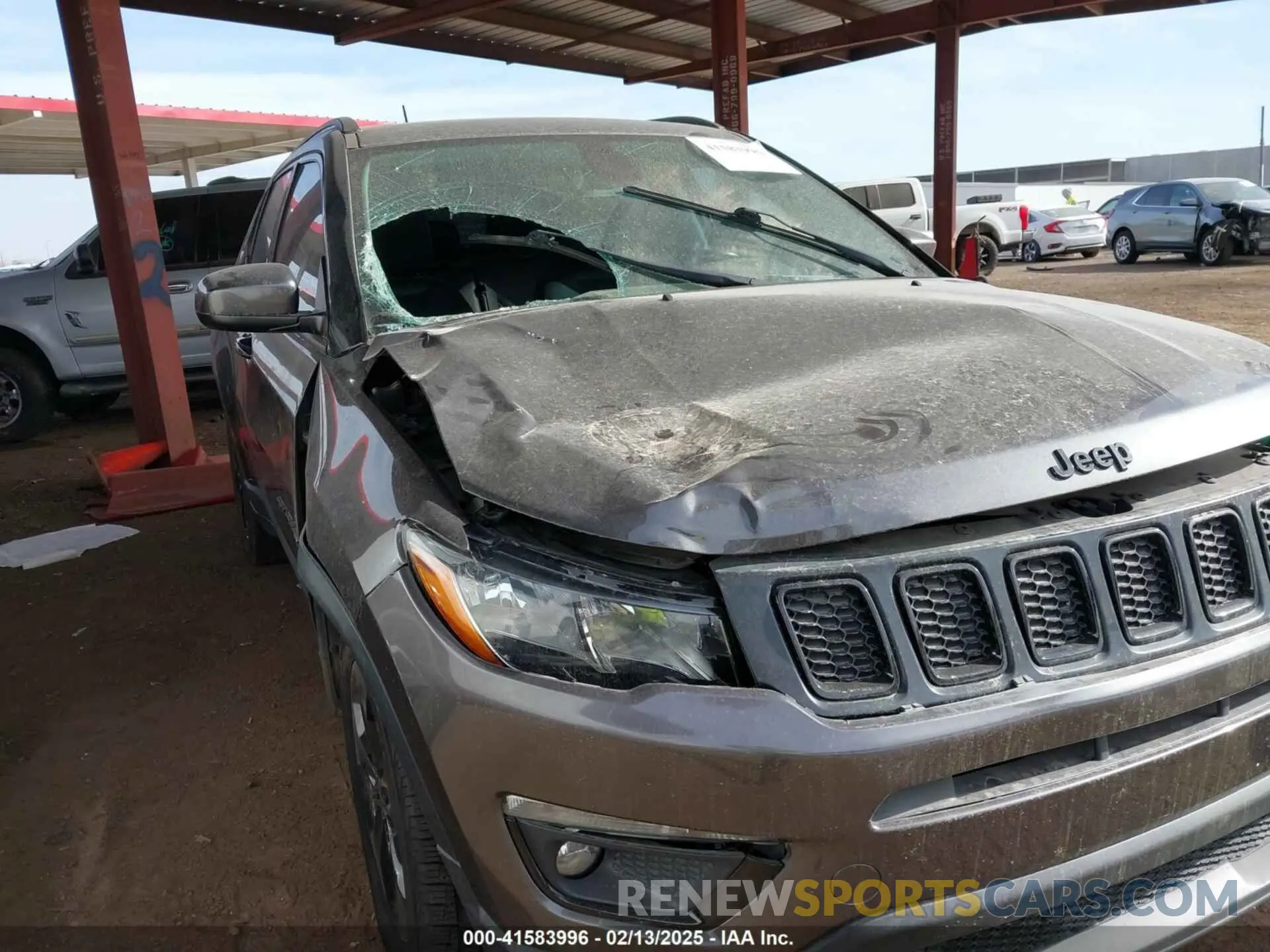 6 Photograph of a damaged car 3C4NJCBB9MT560370 JEEP COMPASS 2021