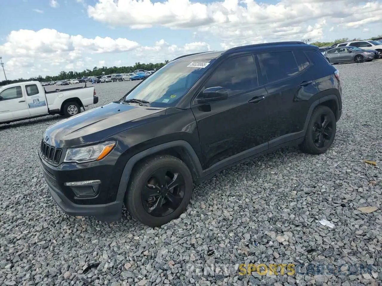 1 Photograph of a damaged car 3C4NJCBBXMT514336 JEEP COMPASS 2021