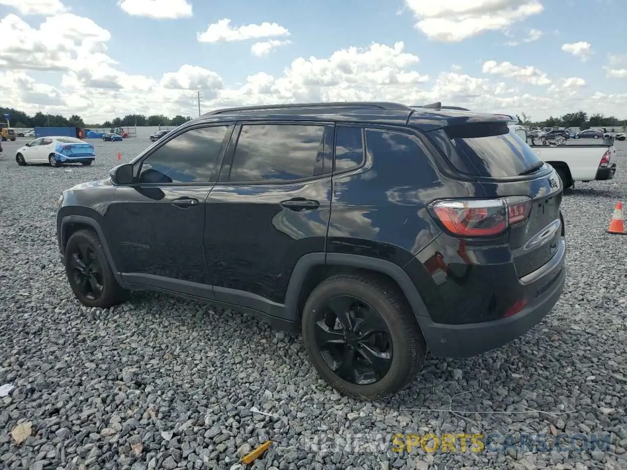 2 Photograph of a damaged car 3C4NJCBBXMT514336 JEEP COMPASS 2021