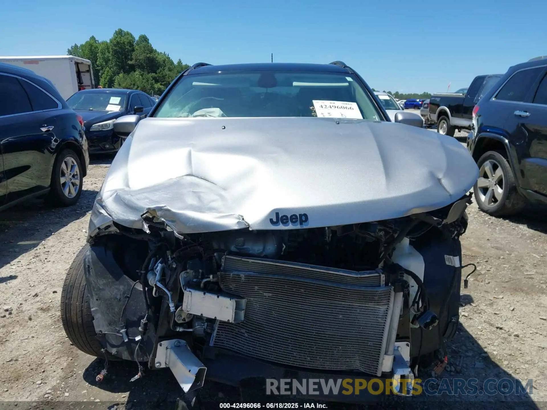 12 Photograph of a damaged car 3C4NJCBBXMT532335 JEEP COMPASS 2021