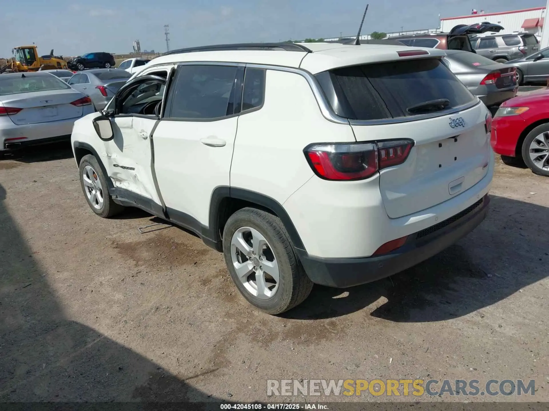 3 Photograph of a damaged car 3C4NJCBBXMT563942 JEEP COMPASS 2021