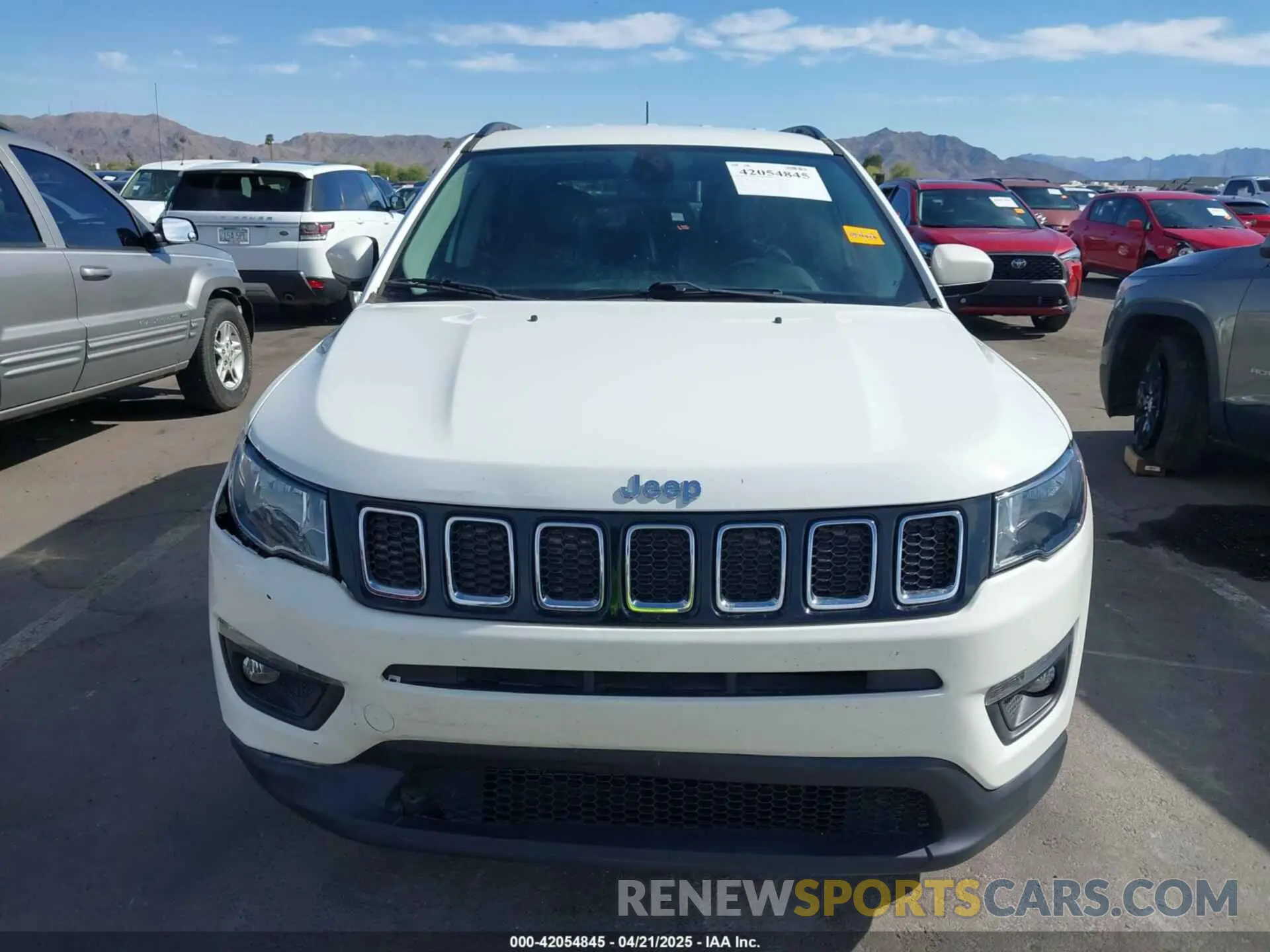 12 Photograph of a damaged car 3C4NJCBBXMT581213 JEEP COMPASS 2021