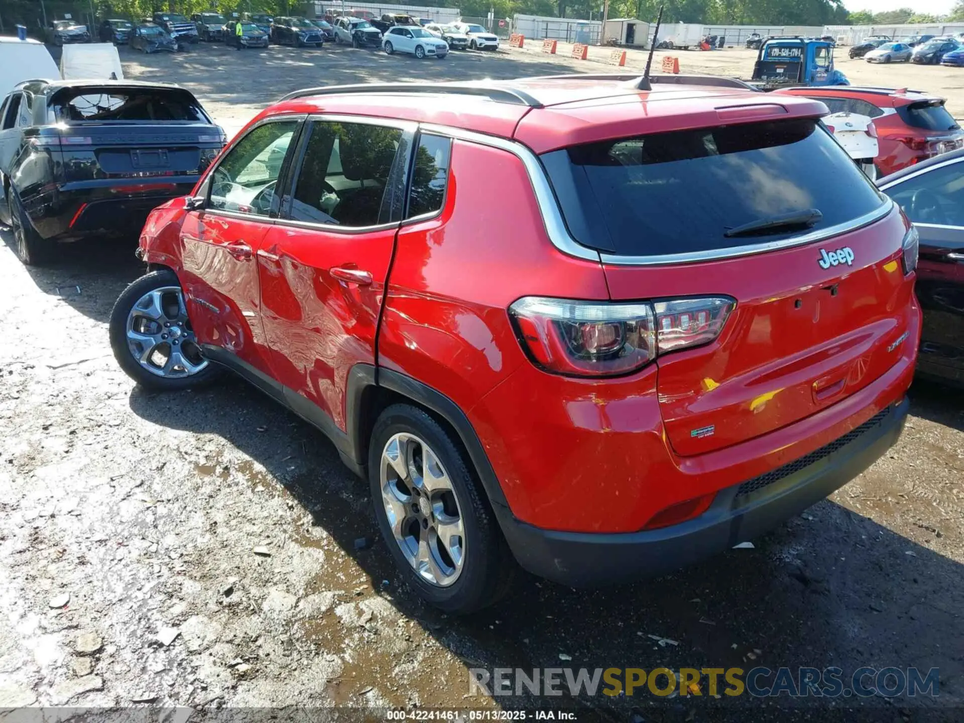 3 Photograph of a damaged car 3C4NJCCB2MT573413 JEEP COMPASS 2021