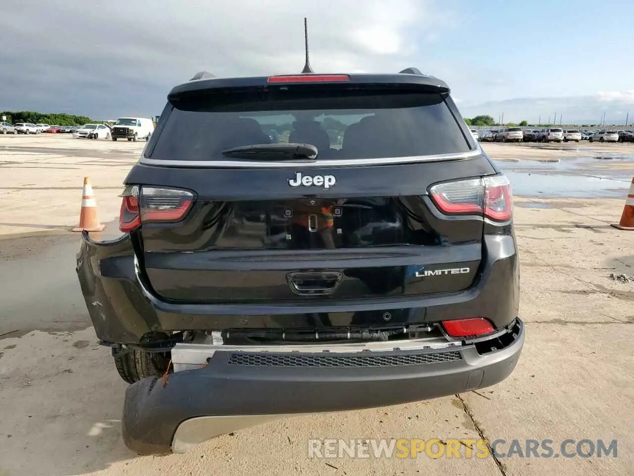 6 Photograph of a damaged car 3C4NJCCB4MT510894 JEEP COMPASS 2021