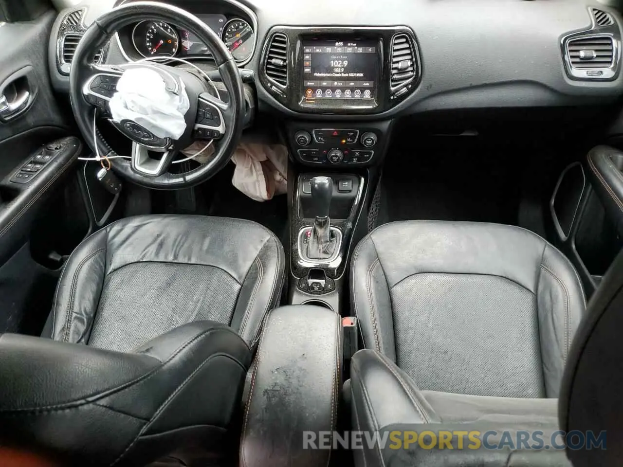 8 Photograph of a damaged car 3C4NJCCB5MT526425 JEEP COMPASS 2021