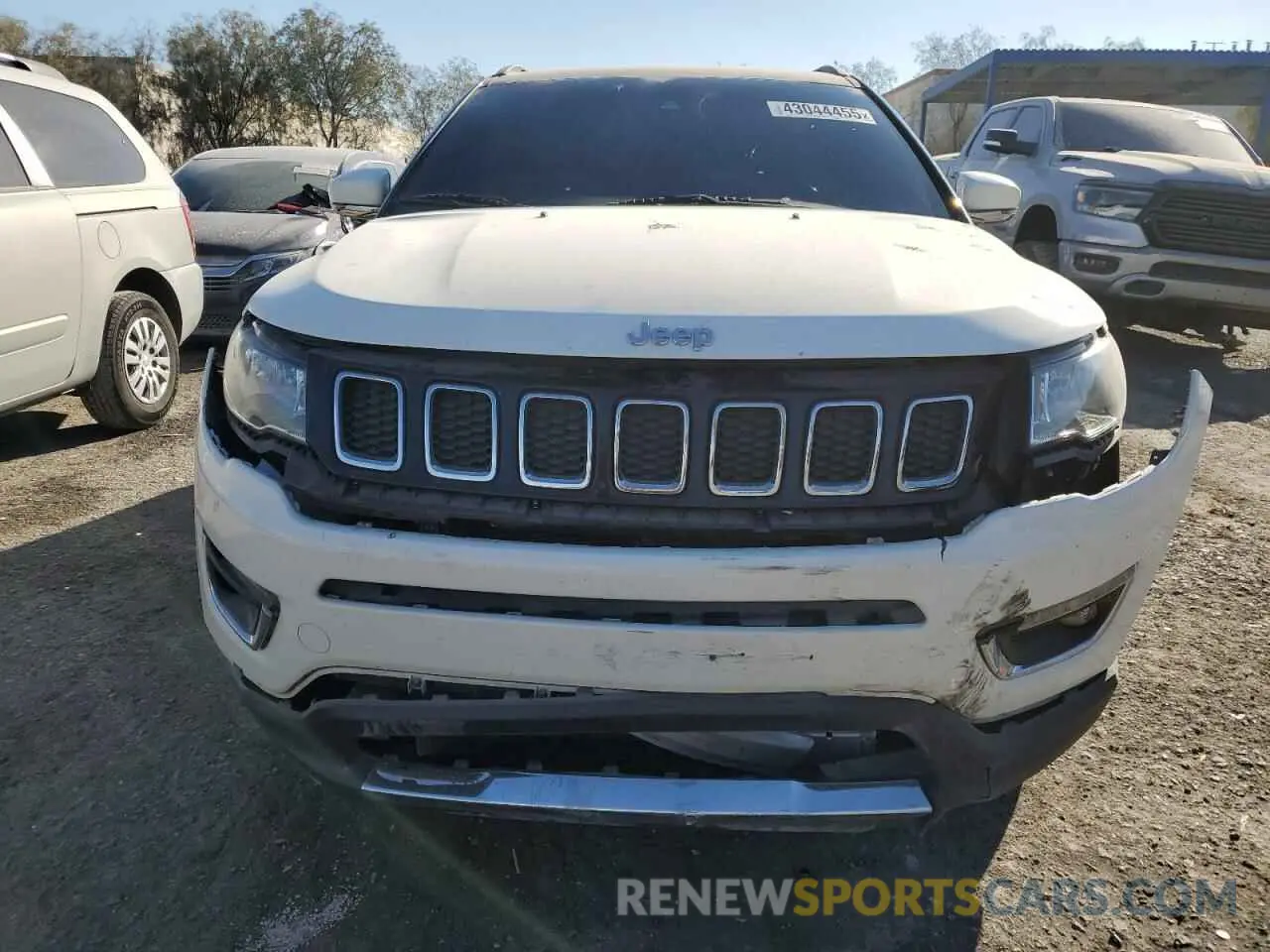 5 Photograph of a damaged car 3C4NJCCB5MT545637 JEEP COMPASS 2021