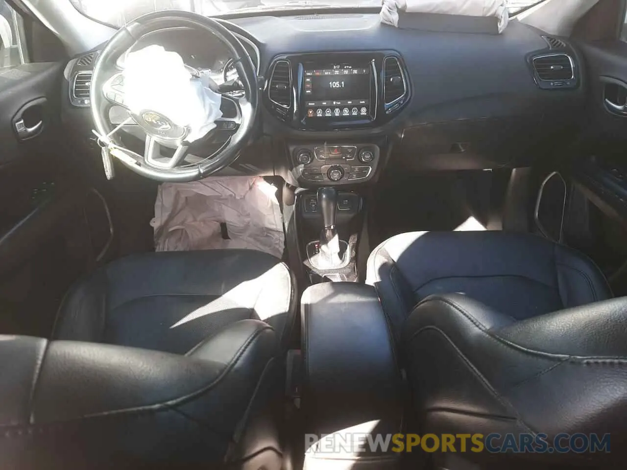 8 Photograph of a damaged car 3C4NJCCB5MT545637 JEEP COMPASS 2021