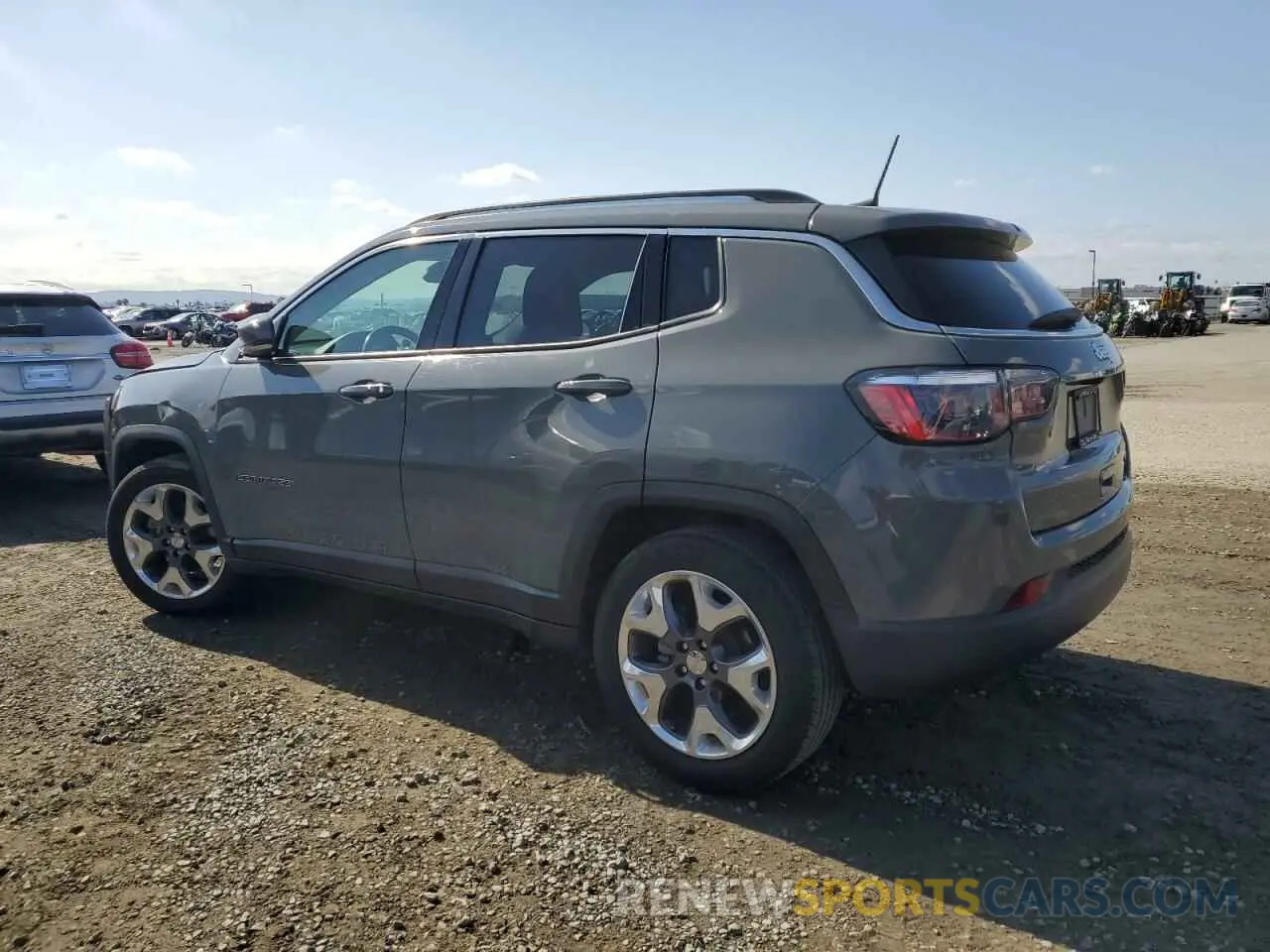 2 Photograph of a damaged car 3C4NJCCB5MT559344 JEEP COMPASS 2021
