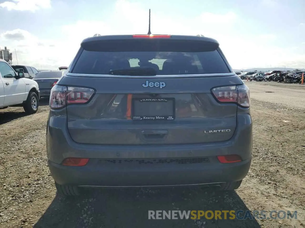 6 Photograph of a damaged car 3C4NJCCB5MT559344 JEEP COMPASS 2021